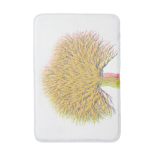 Najaarsstructuur Badmat (Voorkant Verticaal)