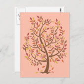 Najaarsstructuur Briefkaart (Voorkant / Achterkant)