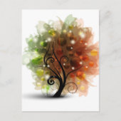 Najaarsstructuur Briefkaart (Voorkant)