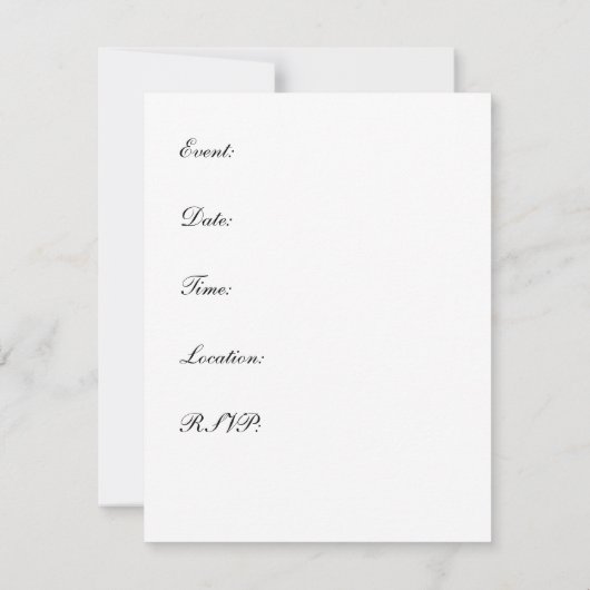 Najaarsstructuur Kaart (Achterkant)