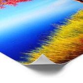 Najaarsstructuur op een Poster Cliff (Hoek)