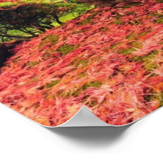 Najaarsstructuur Poster (Hoek)