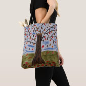 Najaarsstructuur Tote Bag (Dichtbij)
