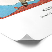 Najaarssymfonie 1922 door George Barbier Poster (Hoek)