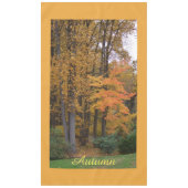 Najaarstabel van fall Leaves Tafelkleed (Voorkant)