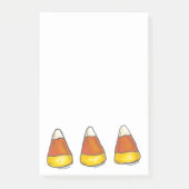 NajaarsThanksgiving Halloween Candy Corn Herfst Post-it® Notes (Voorkant)