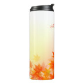 najaarsthermale trommel thermosbeker (Gedraaid links)