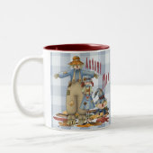 Najaarstijd Tweekleurige Koffiemok (Links)