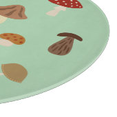 Najaarstop van champignons snijplank (Hoek)