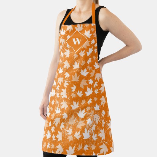 Najaarstop van het Patroonmonogram van het fallonf Schort (Insitu)