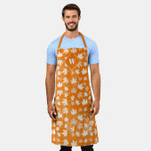 Najaarstop van het Patroonmonogram van het fallonf Schort (Gedragen)