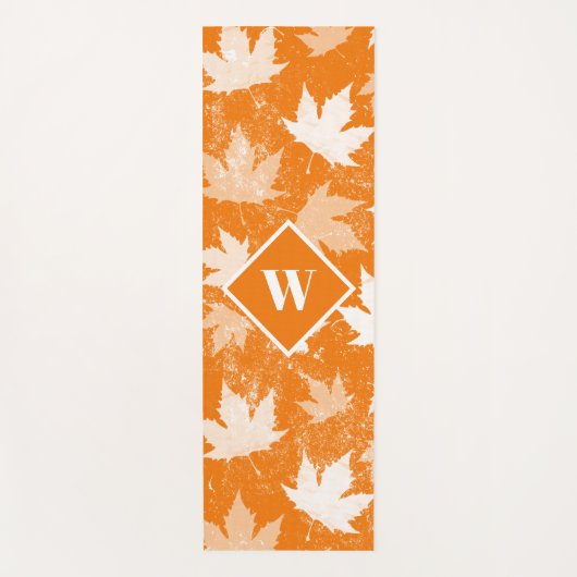Najaarstop van het Patroonmonogram van het fallonf Yogamat (Voorkant)
