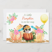 Najaarsuitnodiging Baby shower Kaart (Voorkant)