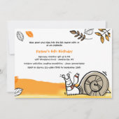 Najaarsuitnodiging Kaart (Voorkant)