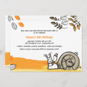 Najaarsuitnodiging Kaart (Voorkant / Achterkant)