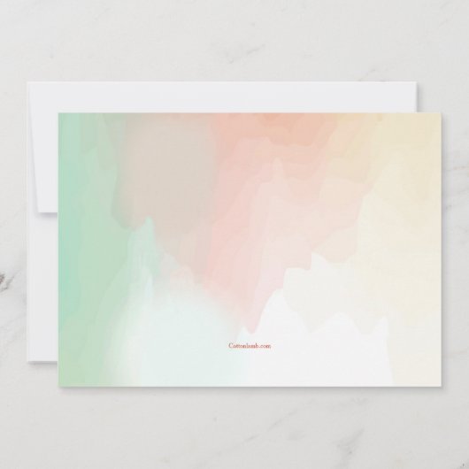 Najaarsuitnodiging Kaart (Achterkant)