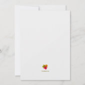 Najaarsuitnodiging Labels Kaart (Achterkant)