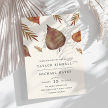 Najaarsuitnodiging om het huwelijk te verlaten