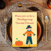 Najaarsuitnodiging tot Thanksgiving Kaart