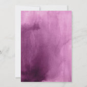 Najaarsuitnodiging van Boho Blooms Baby shower Kaart (Achterkant)