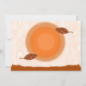 Najaarsuitnodiging van Equinox Kaart (Voorkant)