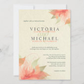 Najaarsuitnodiging van het Sinaasappel en de Flora Kaart (Voorkant)