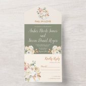 Najaarsuitnodiging voor drieledige weddenschappen all in one uitnodiging (Binnen)