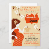 Najaarsuitnodiging voor het uitnodigen van de show kaart (Voorkant / Achterkant)