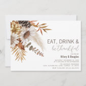 Najaarsuitnodigingen tot het indienen van Thanksgi Kaart (Voorkant)