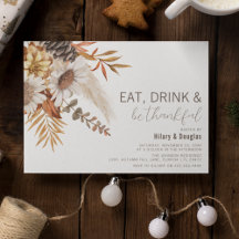 Najaarsuitnodigingen tot het indienen van Thanksgi