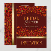 Najaarsuitvindingen van de Earth Love Bridal Showe Kaart (Voorkant / Achterkant)