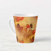 Najaarsvakantie Thanksgiving Latte Mok (Linkerhoek)