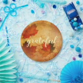 Najaarsvakantie Thanksgiving Papieren Bordje (Feest)