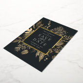 Najaarsvenster Folie Opslaan datumkaart Folie Uitnodiging (Gedraaid)