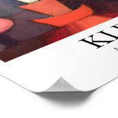 Najaarsventilator door Paul Klee Poster (Hoek)