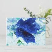 Najaarsverlofuitnodiging / aankondiging (Staand voorkant)