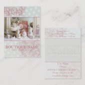 Najaarsverslag - Visitekaartje (Voorkant / Achterkant)