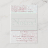 Najaarsverslag - Visitekaartje (Achterkant)