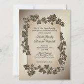 Najaarsviering bruiloft uitnodiging 5,5 x 7,5 inch (Voorkant)