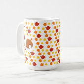 Najaarsviering leidt tot Mok van de dierenkoffie (Voorkant links)