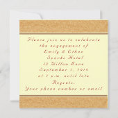 Najaarsviering Verloving Uitnodiging (Achterkant)