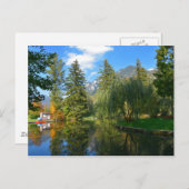 Najaarsvijver idyll briefkaart (Voorkant / Achterkant)