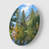 Najaarsvijver idyll grote klok (Hoek)