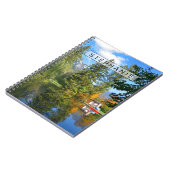 Najaarsvijver idyll notitieboek (Linkerzijde)