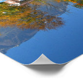 Najaarsvijver idyll poster (Hoek)