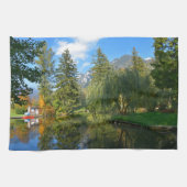 Najaarsvijver idyll theedoek (Horizontaal)