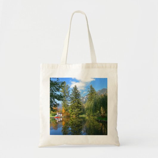 Najaarsvijver idyll tote bag (Voorkant)