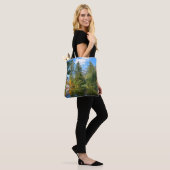 Najaarsvijver idyll tote bag (Op model)