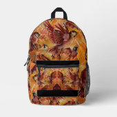 Najaarsvlucht in de Herfst Bedrukte Rugzak (Voorkant)