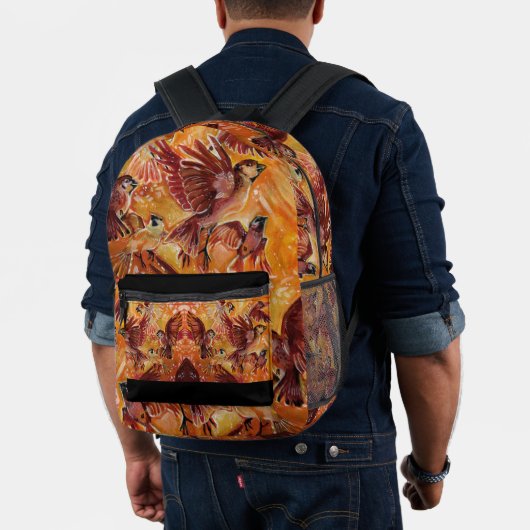 Najaarsvlucht in de Herfst Bedrukte Rugzak (Insitu (model))